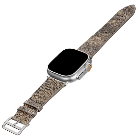 Handcrafted Lizard Leather Watch Strap – Elegant Sandstorm Color